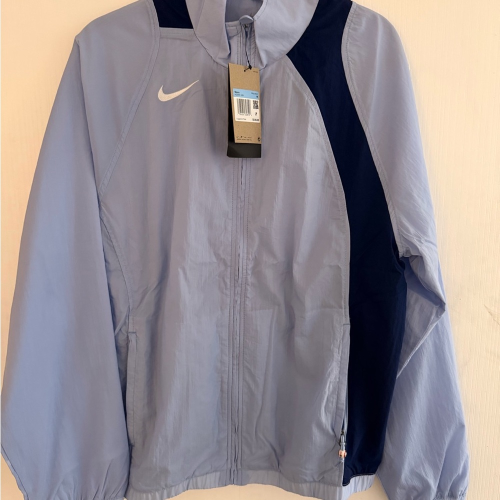Nike Sky Blue and Dark Blue Windbreaker